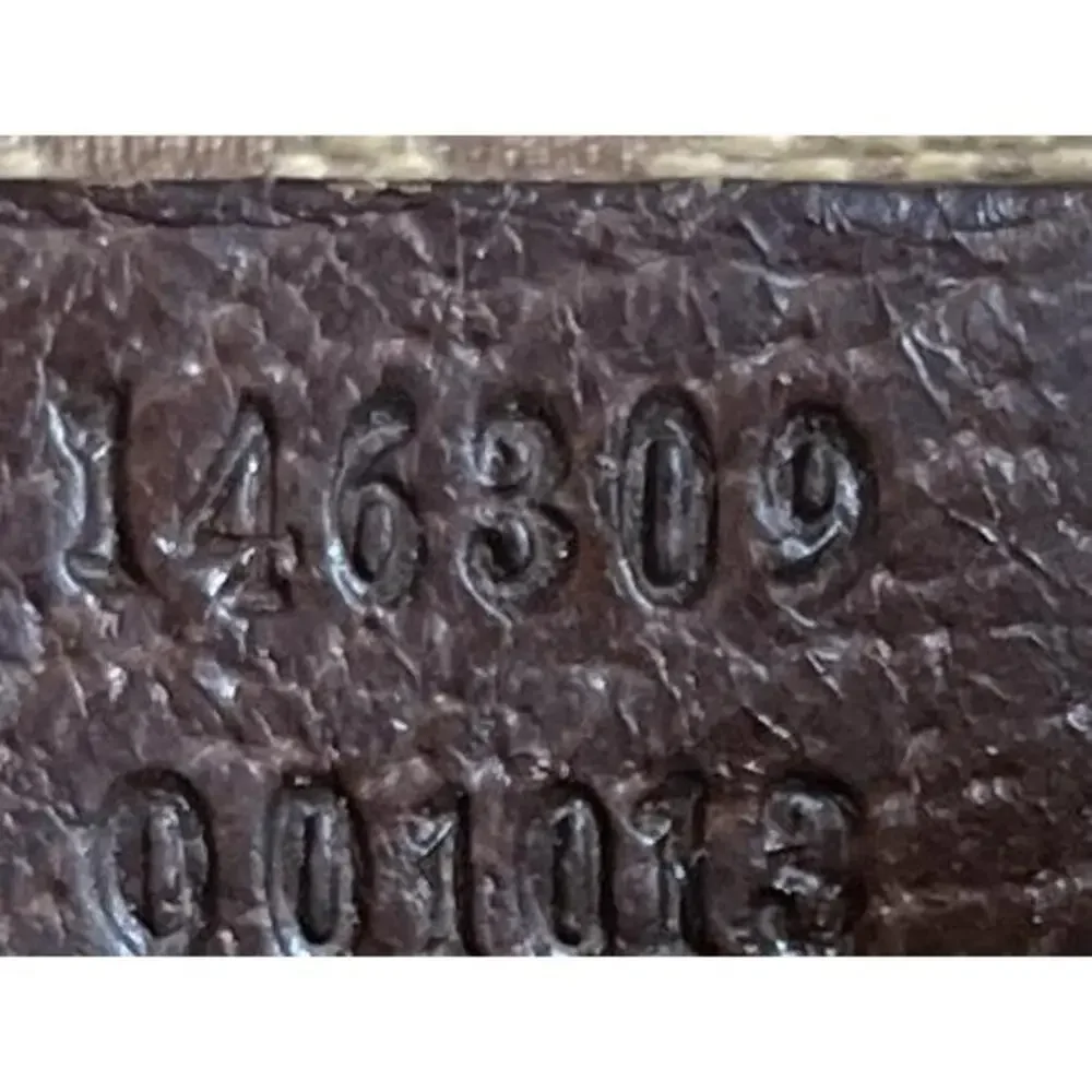 Gucci Web Strap Zip Messenger Bag Gg #239244G11B - Picture 7 of 7